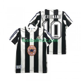 Fußballtrikots Newcastle United FERDINANE 10 1995 Retro Heim Trikotsatz 1997